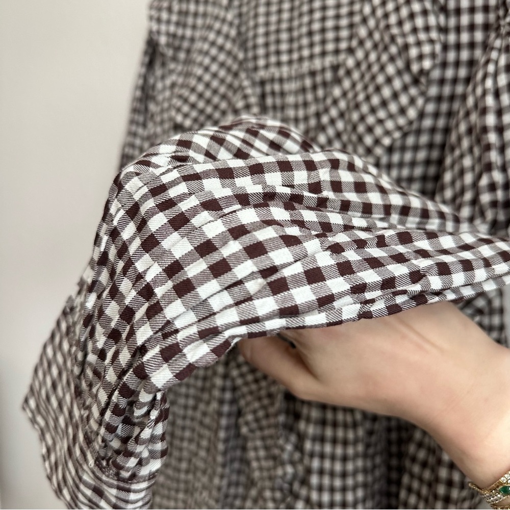 Madewell Ruffled Pintuck Top - Picture 6 of 10
